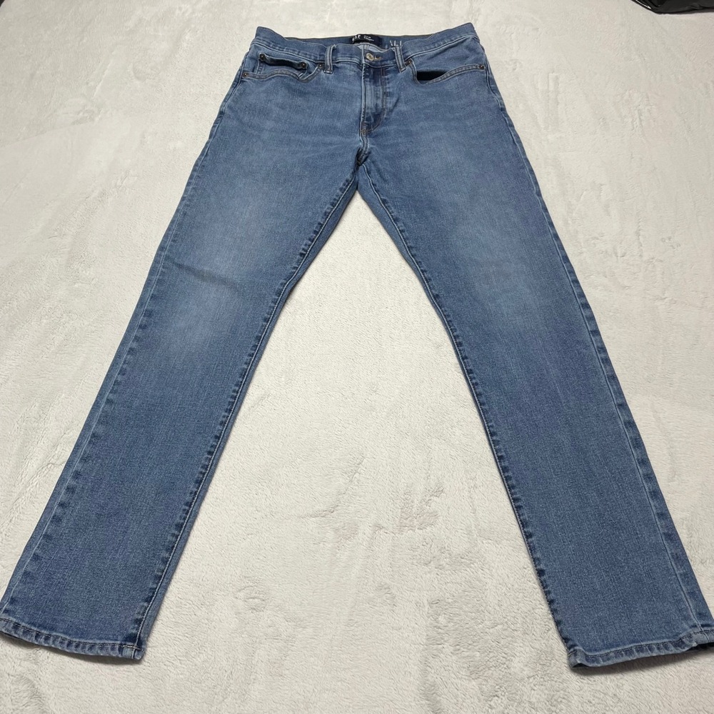 GAP Denim Jeans Mens 32x32 Blue‎ Straight Taper Stretch